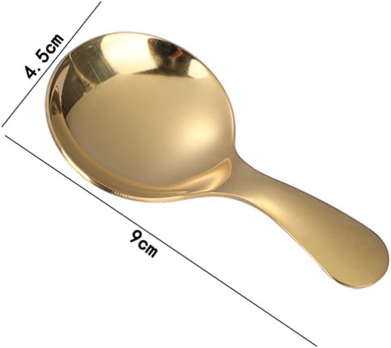 Coffee Bean Scoop Coffee Bean Scoop Tea Scoop Tea Accessories(Gold)