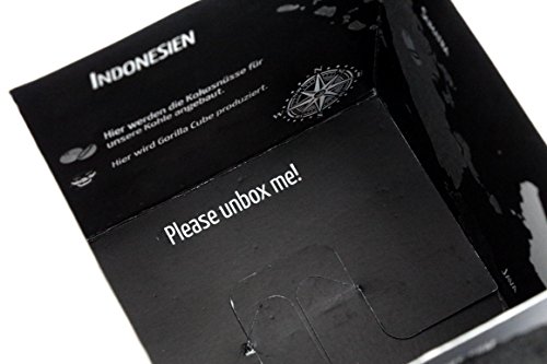 Gorilla Cube Shisha Kohle 1kg Box - 26mm Cubes – Bild 5