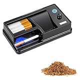 Compatibilidad con 2 tamaños: Compatible con cigarrillos de 6,5 mm/8 mm de diámetro; funcionamiento sencillo, regalo ideal para fumadores con diferentes preferencias.