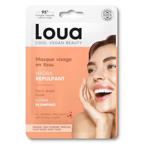 Masque visage tissu Laurence Dumont hydra-repulpant au complexe raffermissant lot de 3