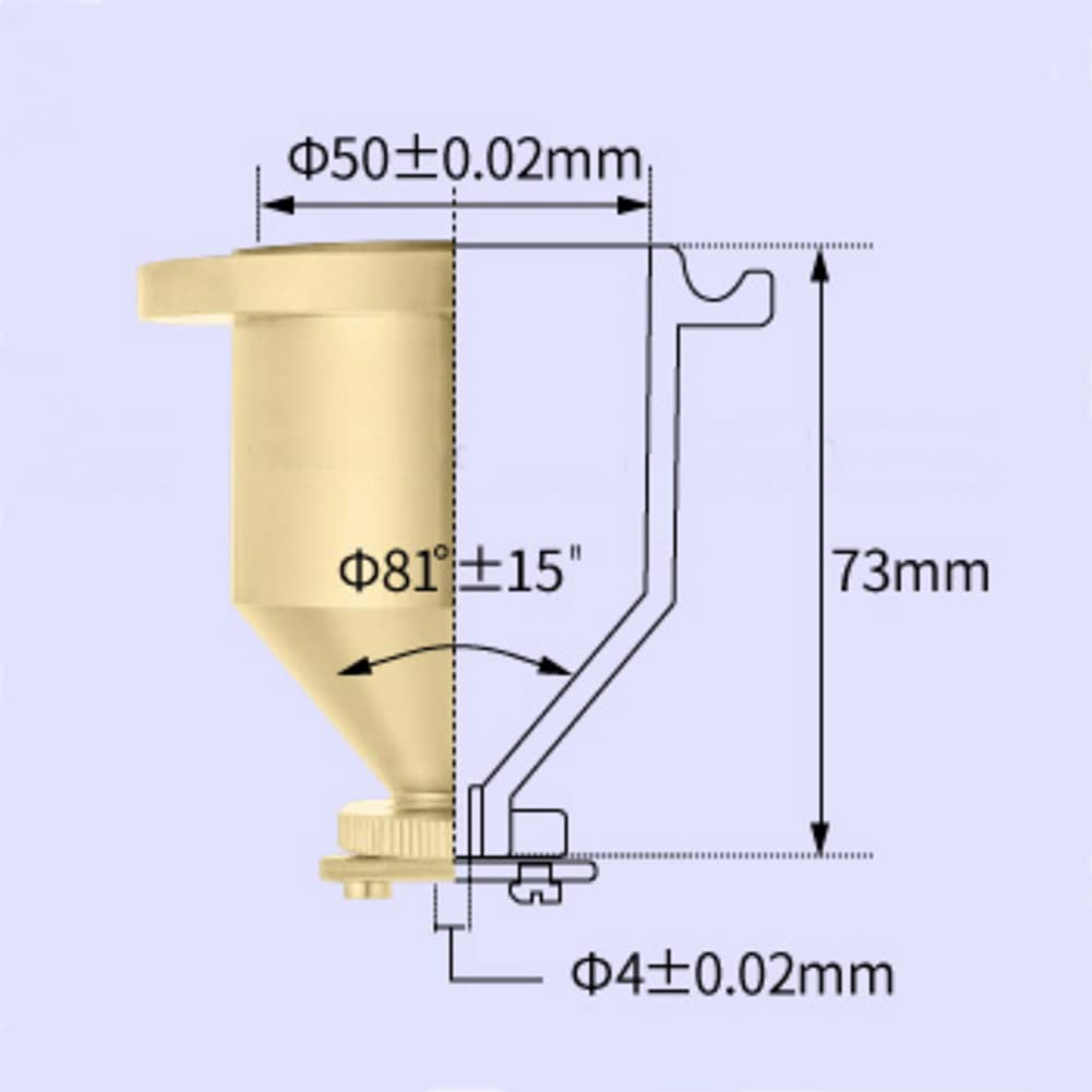 Tazza di misurazione della consistenza della vernice Tazza di flusso del viscosimetro 4# Tazza di viscosità del flusso Misuratore di portata del liquido Tester di viscosità del liquido