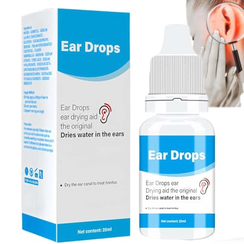 Ear Drops for Swimmers Ear Quick Relief for Blocked Ears. Relieve Ears Discomfort Dry Trapped Water & Remove Wax. Effective Water Removal in Seconds