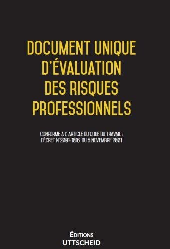 Télécharger Document unique d'evaluation des risques professionnels PDF