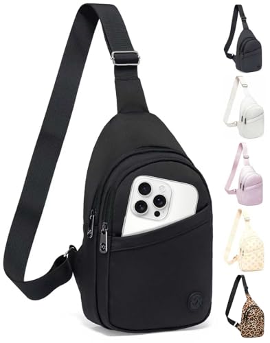 MAXTOP Crossbody Bags for Women Men Lightweight Sling Bag Fanny