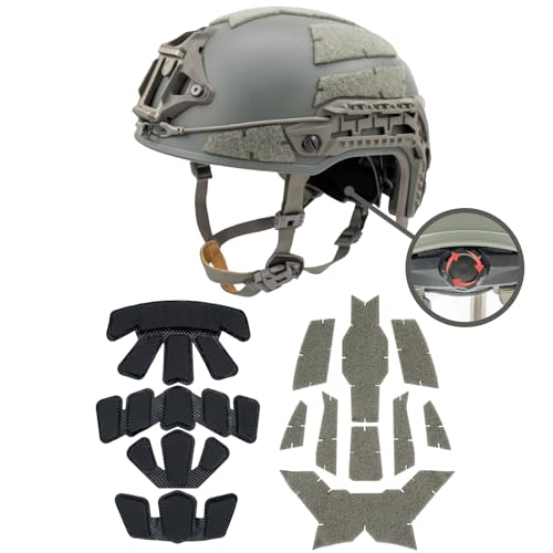 FMATAL GEAR FMA CM Ballistic Helmet Fast Airsoft Tactical Helmet for Paintball Outdoor Sports Hunting Shooting (FG, LXL)