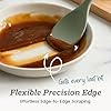 StarPack Silicone Spoonula The All-Rounder 11 Inch - LFGB Spoon Spatula, 600°F Heat Resistant, BPA-Free - One-Piece Seamless, Dishwasher Safe - for Nonstick Cookware, Sage Green #3