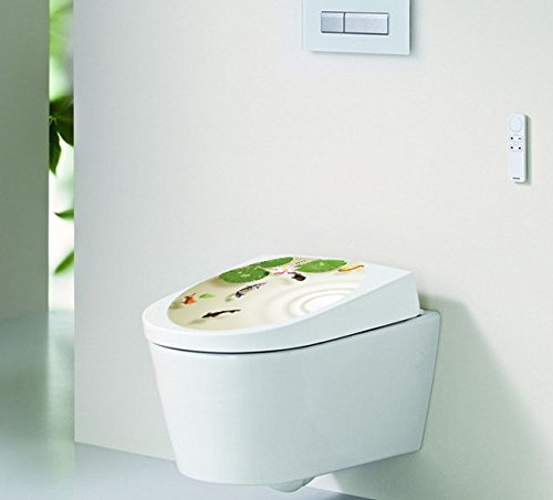 JAAMSO ROYALS sea Creatures Toilet & Bathroom Wall Sticker (33CM x 39CM) M2-1009 2