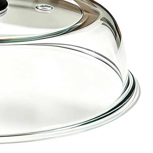 Cubierta microondas con protector cena para fuente de horno en apartamento 7