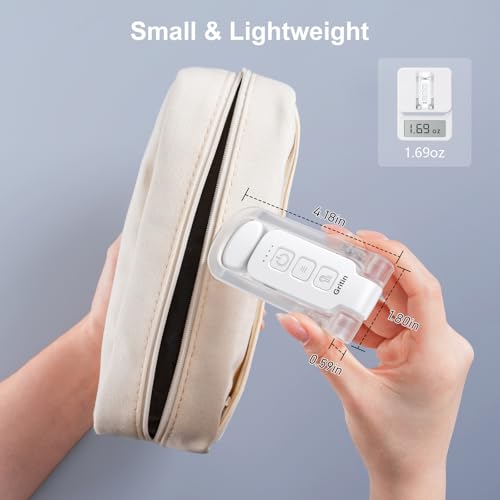 Gritin Rechargeable Book Light for Reading in Bed with Memory Function-Mini Portable,Eye Caring 3 Colors,Dimmable Brightness,Long Lasting Compact Cute Clip on Book Light for Book Lovers - Thumbnail 6