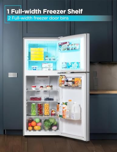 LRAIN 10 Cu.Ft Top Mount Fridge