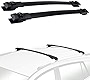 PARTOL Sienna Roof Rack Crossbars for Toyota Sienna 2011-2020, Aluminum Roof Rail Cross Bar Luggage Rack Cargo Bag Carrier for Snowboard Canoe Kayak Bike