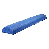 Cando - 30-2152 CanDo PE Blue Foam Roller, 6' X 36', Half-Round