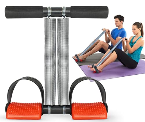 Image of TEKCOOL Double Spring Tummy Trimmer Men and Women for Abs Workout Stomach Exercise Machine for Women and Men Exercise in Gym