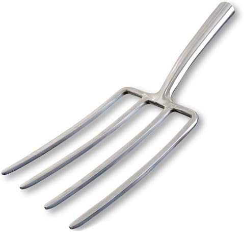 Radius Garden 204 PRO Ergonomic Stainless Steel Border Fork, Original Green