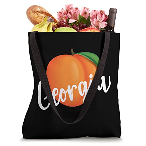 Bolso tote con diseño del estado de Georgia Peach miniatura 4