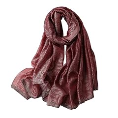 Cashew Nut Scarf-red