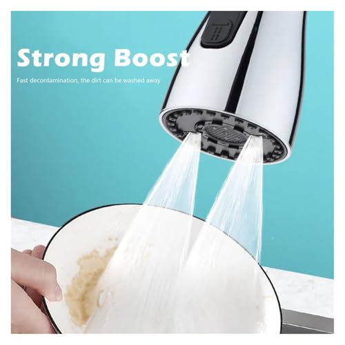 Cabezal de ducha multifunción 3 en 1 para grifo de cocina, solución práctica y adaptable 5