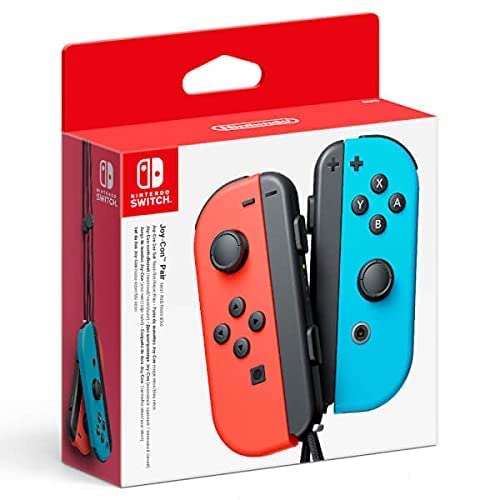 Nintendo Switch Joy-Con Controller Pair - Neon Red/Neon Blue #TOP1