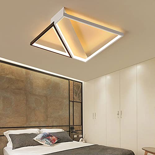Plafonnier carré moderne à LED lampe de plafond intégrée créative - 4
