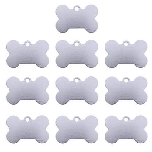 ULTECHNOVO Lot de 20 étiquettes en forme de chat vierges personnalisables en forme de chat Argenté Cover