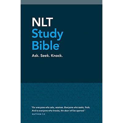 NLT Study Bible, Blue Cloth