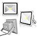Warmoon LED Flood Light 30W Daylight White 6500K Outdoor Spotlight IP65 Waterproof Security Lights with US 3-Plug