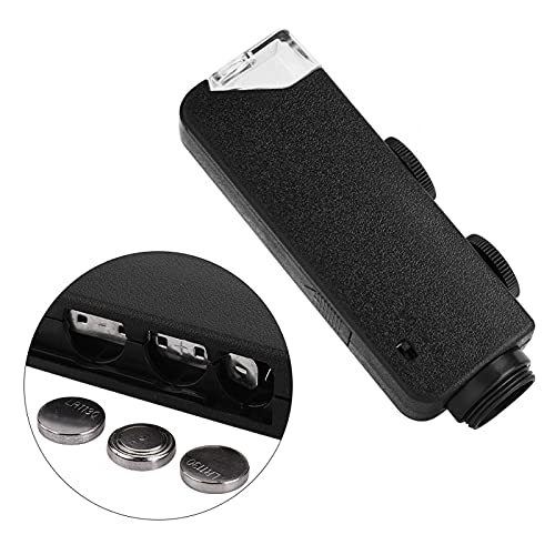 Wene Microscope Lens, Zoom Microscope Lens Bright Led Light Practical With Clip For Mobile Phones For Jewelry Coins, Stamps, Antiques, Biology #TOP5