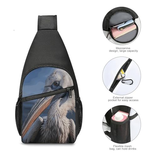 Bolso Sling para mujer y hombre mochila pequeña para senderismo miniatura 4