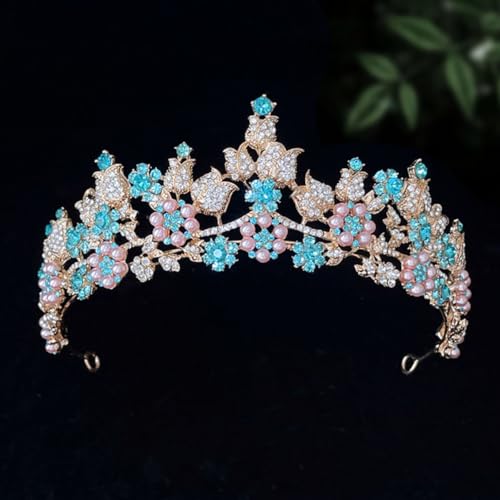 Tiara de boda elegante como obsequio especial para novias e invitadas 6