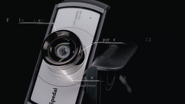 SPEDAL MF920P Webcam HD 1080P avec Stéréo Microphone