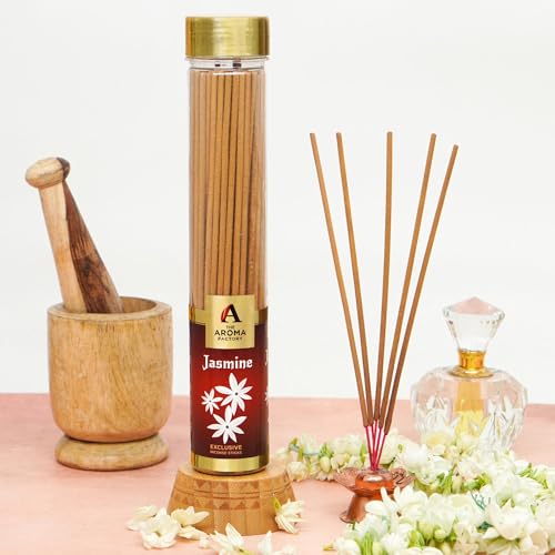 Image of The Aroma Factory Rose, Kweda, Jasmine Agarbatti, 3x100g