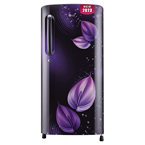 LG 185 L 3 Star Direct-Cool Single Door Refrigerator (GL-B201APVD, Purple Victoria, Moist ‘N’ Fresh)