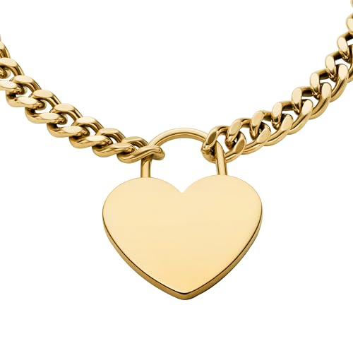 Image of Fossil Women's Stainless Steel Chain Bracelet