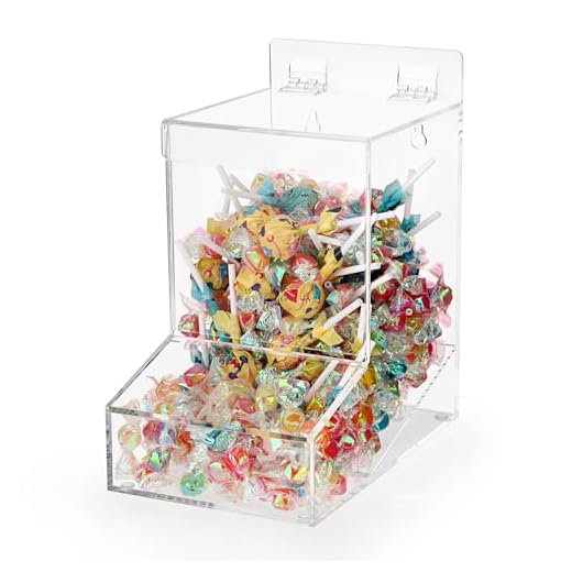 21+ Creative Office Candy Jar Ideas to Sweeten Your Workspace 5 Kokone Candy Dispenser Countertop with Lids,Acrylic Container for Laundry Pods Dishwasher Pods Plastic Bags,Wall Mounted Candy Dispenser with Screws,Clear Acrylic Dispenser for Desk Pantry Kitchen