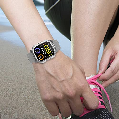 YTGER-Relojes-Deportivos-para-Mujer-Reloj-Inteligente-HD-de-Pantalla-tactil-Completa-de-183-Pulgadas-con-frecuencia-cardiaca-sueno-Contador-de-Pasos-Rastreador-de-Actividad-a-Prueba-de-Agua