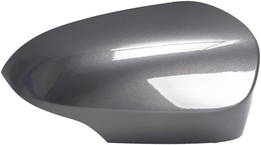 1pcs Car Right Side Mirror Silver Cover Cap ABS new Silver For Toyota Corolla 2014 2015 2016 2017 2018 2019 (Gray, Right Side(Passenger))