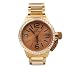 TW Steel Canteen Swarovski Crystal Stainless Steel Plated Rose Gold Watch for Women - Rose Dial Date TW Steel Watch Womens - 40mm Large Face Ladies Watch TW305