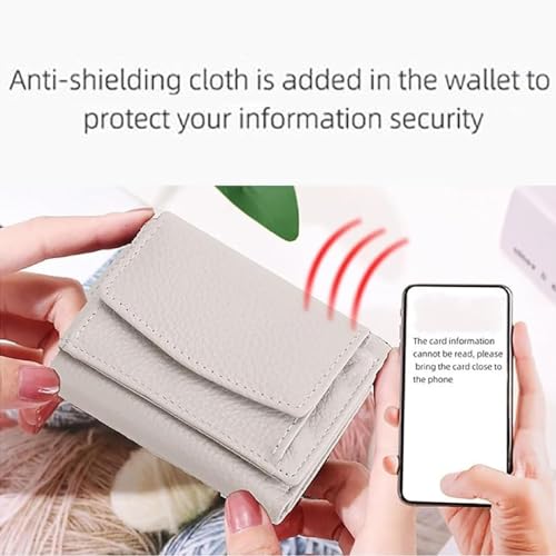 Houtangduty Mini Wallet for Woman, Houtangduty Rfid Blocking Card Holder Organizer Pocket Mini Wallet (D)2