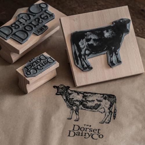 Large Custom Stamp | Logo Stamp for Branding | Business Stamps | Personalized Packaging Stamp | Bag Stamps | Marketing Rubber Stamper
