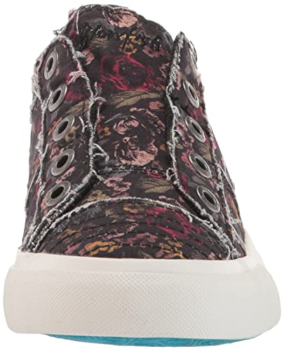 Blowfish Malibu Women's Play Sneaker, Black Smashing Floral Canvas Print, 10 #TOP1