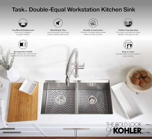 KOHLER-K-80085-2PC-NA-Task-Kitchen-Sink-33 KOHLER K 80085 2PC NA Task Kitchen Sink 33