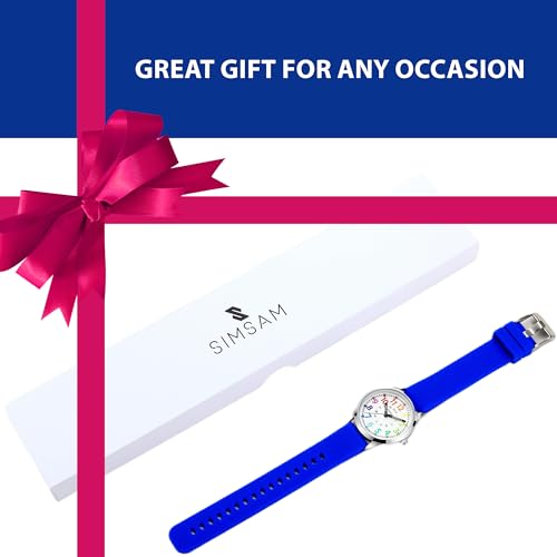 Image of Kids Analog Watch, Learning Watch for Kids 8-12, Waterproof Time Teacher Watches for Boys Ages 5-7 6-8, Easy to Read Educational Girls Watches Ages 8-12, Great Gift Boys Girls Year 4-12 Old Waterproof