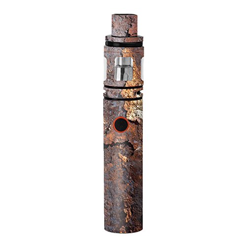 Skin Decal Vinyl Wrap for Smok Stick V8 Pen Vape Skins Stickers Cover / Rusted Away Metal Flakes of Rust Panel