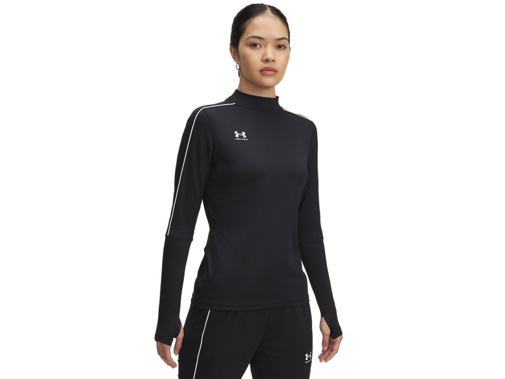 Under Armour Women's Black Challenger Midlayer / White Xxl