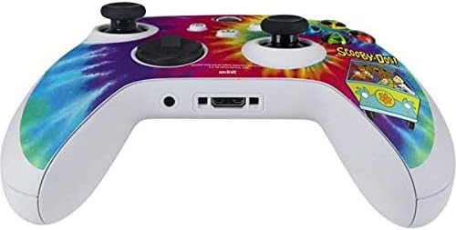 Skinit Decal Gaming Skin Compatible with Xbox Series S Controller - Officially Licensed Scooby Doo Scooby-Doo Tie Dye Design