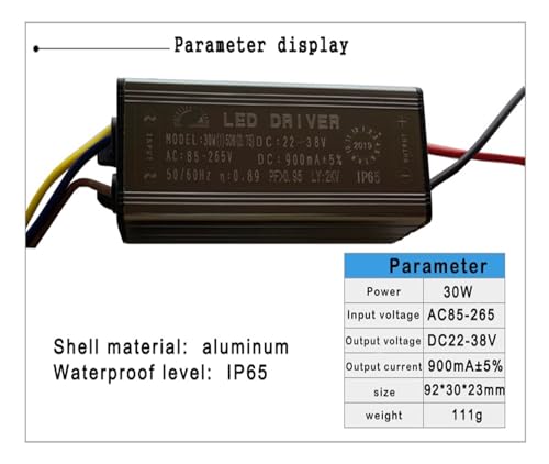 Alimentation 300mA à 2100mA transformateur LED universel IP65 étanche - 5