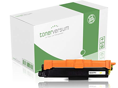 Toner kompatibel zu Brother TN-247Y Gelb -mit Chip Cover