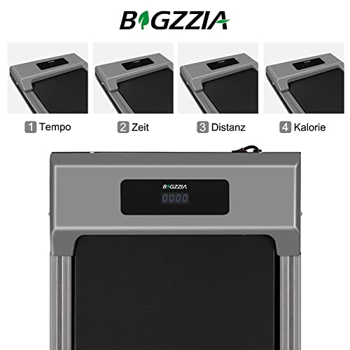 bigzzia Laufband für Zuhause Joggen - Laufbänder Untertisch Einsteiger Laufgerät Elektrisch mit LCD-Display… – Bild 3