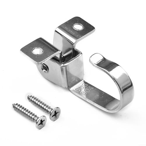 Yhenlovtt Crochet de plafond robuste avec construction en acier inoxydable 304, suspension pivotante résistante à la rouille pour intérieur ou extérieur, support sécurisé pour hamacs,