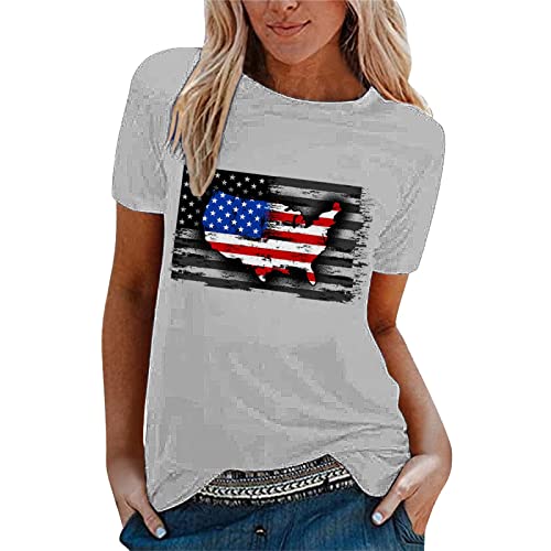 Camisetas Mujer Verano Oferta Top Corto Mujer Sexy Camisetas Estampadas Mujer Verano Camiseta Algodon Mujer Manga Corta Blusas Mujer Verano 2024 Baratas Tunica Manga Corta Mujer Rebajas Ropa Mujer